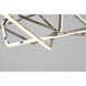 Canada LED 53 inch Chrome LED Chandelier Ceiling Light